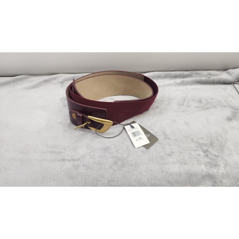 Vince Camuto Women's L/XL Red Belt NWT